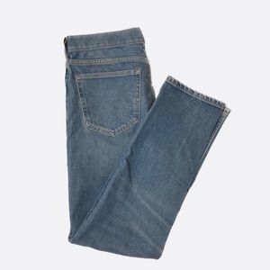Everlane Uniform Slim Fit - blue washed jeans